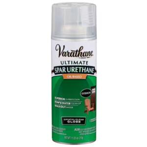 Varathane - 11 oz. Clear Gloss Oil-Based Spar Urethane Spray