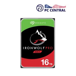 Seagate 16TB IronWolf Pro 7200 rpm SATA III 3.5" Internal NAS HDD (CMR) 