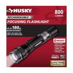 Husky 800LM Dual Power Flashlight