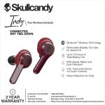 Skullcandy Indy True Wireless In-Ear Earbuds - Deep Red