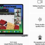 Apple 14.2-inch Liquid Retina XDR Display MacBook Pro 2023 with M3 chip: 8-core CPU, 10-core GPU, 8GB Unified Memory, 512GB SSD Storage; Space Gray (NEW)