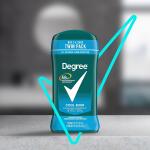 Degree Men Original Antiperspirant Deodorant 2.7 oz, Cool Rush Twin Pack 48-Hour Sweat & Odor Protection Antiperspirant For Men