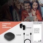 Samsung Galaxy Buds-Live Active Noise-Cancelling Wireless Bluetooth 5.0 Earbuds - Mystic Black