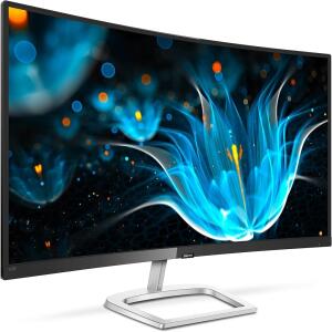 PHILIPS Computer Monitors 328E9QJAB 32" Curved Frameless Monitor