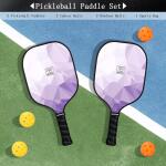 Pickleball Paddles Set of 2