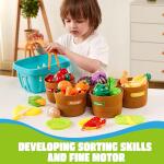 JOYIN Learning Toys Play Food Set for Toddlers