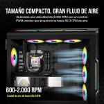 Corsair AF120 RGB Slim, 120mm PWM Fluid Dynamic Bearing Fan