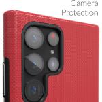 Crave Dual Guard for Samsung Galaxy S22 Ultra, S22 Ultra 5G - Red