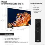 Samsung 55 inches 4K Crystal UHD Smart Tv