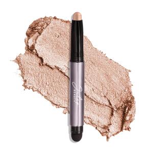 Julep Eyeshadow 101: Long-lasting, crease-proof cre-to-powder waterproof eyeshadow stick in medium golden beige shimmer with a built-in smudger. Champagne shimmer finish.