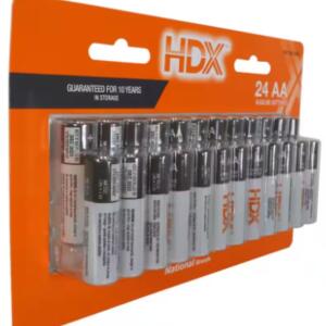 HDX - AA Alkaline Battery (24-Pack)