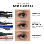 IT Cosmetics Superhero Mascara: Great for sensitive eyes, this black mascara provides volume and length with a stretch formula, plus collagen, biotin, and peptides for extra nourishment.