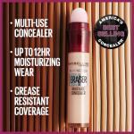 Maybelline Instant Age Rewind Eraser Dark Circles Treatment Multi Use Concealer (Packaging May Vary), 100, 1 Count