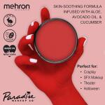 Mehron Makeup Paradise AQ (40 g, Beach Berry): Water-activated face and body paint for stage, screen, special FX, beauty, cosplay, and Halloween.