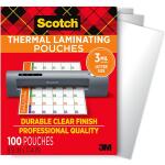 Scotch Thermal Laminating Pouches 100 Count, 8.9 x 11.4 Inches (Letter Size)