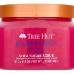 Tree Hut Raspberry Fizz Shea Sugar Scrub, Ultra Hydrating and Exfoliating Scrub for Nourishing Essential Body Care, 18 oz