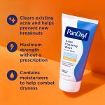 PanOxyl Acne Foaming Wash: 10% Benzoyl Peroxide, maximum strength, antimicrobial, 5.5 oz.