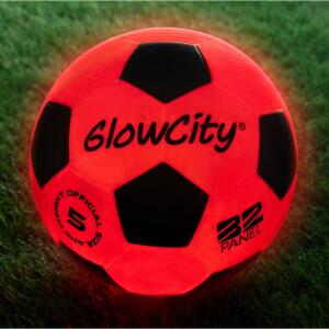 GlowCity Glow in The Dark Soccer Ball