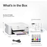 Epson EcoTank ET-2800 Wireless Color All-in-One Cartridge-Free Supertank Printer - White, Medium