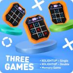 Electronic Tic-Tac-Toe Handheld Game