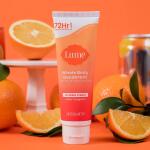 Lume Whole Body Deodorant, Clean Tangerine, 3.0 ounce, Invisible Cream Tube, 72 Hour Odor Control, Aluminum Free, Baking Soda Free, Skin Safe