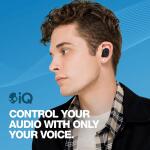 Skullcandy Grind In-Ear Wireless Earbuds - Light Grey/Blue