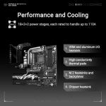 ASUS ROG Crosshair Hero AMD X870E AM5 ATX Motherboard