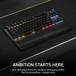 Corsair Black - K70 CORE TKL Wireless RGB Tenkeyless Mechanical Gaming Keyboard 