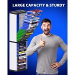 Nargos Video Game Storage Stand Tower, Universal Game Disc Holder Vertical Stand Organizer Tower