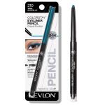 Revlon Pencil Eyeliner, 210 Teal, 0.01 oz, ColorStay Eye Makeup with Built in Sharpener, Waterproof, Smudge proof, Longwearing with Ultra Fine Tip