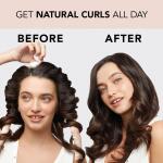 Kitsch Satin Heatless Curling Set (Sunset): Overnight heatless curlers for beautiful curls. Soft rollers for no-heat curls while you sleep.