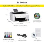 Epson EcoTank ET-2720 Wireless Color All-in-One Supertank Printer - White