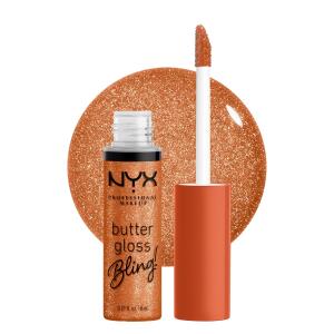 NYX PROFESSIONAL MAKEUP Butter Gloss Bling Lip Gloss, Pricey, Non Sticky and Shiny Vegan Lip Makeup