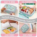 Bentgo Puppy Love Kids Prints Leak-Proof Bento-Style Lunch Box