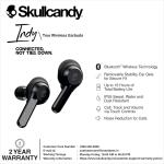 Skullcandy Indy True Wireless In-Ear Earbuds - Black