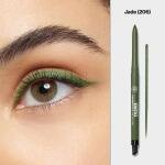 Revlon ColorStay Pencil Waterproof Eyeliner, 206 Jade, 0.01 oz, Smudge Proof, Eye Makeup with Built In Sharpener, Packaging May Vary