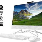 HP 21.5-Inch FHD Display All-in-One Desktop - 22-df0224