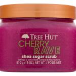 Tree Hut Cherry Rave Shea Sugar Scrub, Ultra Hydrating and Exfoliating Scrub for Nourishing Essential Body Care, 18 oz