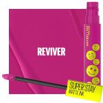 Maybelline Super Stay Matte Ink Liquid Lip Color, Reviver, Plum, 1 Count, Moodmakers Lipstick Collection, Long Lasting, Transfer Proof Lip Makeup