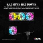 CORSAIR iCUE Link RX120 RGB 120mm PWM Fans with iCUE Link System Hub - Black