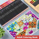 Soucolor 72-Color Colored Pencils for Adult Coloring Books