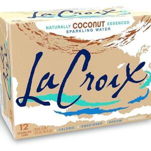 La Croix (Pack of 12) Sparkling Water Coconut