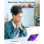 FNTCASE for Samsung Galaxy S24-FE Case 6.7inch - Purple