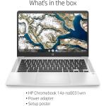 HP 2020 Flagship 14 Chromebook Laptop 14-inch N5000 Processor 4GB DDR4 64GB (Renewed)