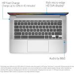 HP 2020 Flagship 14 Chromebook Laptop 14-inch N5000 Processor 4GB DDR4 64GB (Renewed)