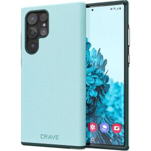 Crave Dual Guard for Samsung Galaxy S22 Ultra, S22 Ultra 5G - Aqua