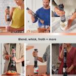 BLACK+DECKER Kitchen Wand Cordless Immersion Blender 6-in-1 Multi Tool Set