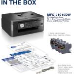 Brother MFC-J1010DW Wireless Color Inkjet All-in-One Printer