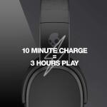 Skullcandy Crusher Over-Ear Wireless Headphones with Sensory Bass - Black