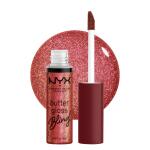 NYX PROFESSIONAL MAKEUP Butter Gloss Bling Lip Gloss, Big Spender, Non Sticky and Shiny Vegan Lip Makeup